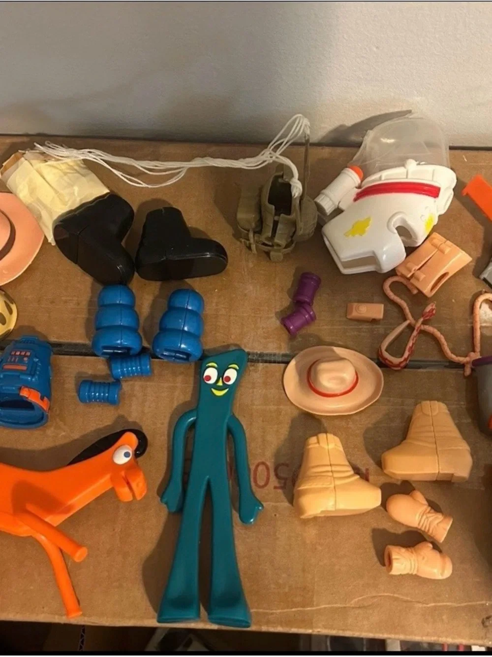 Green Flexible Action Figure Toy - Classic